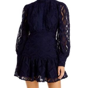 Bardot Remy Dress in Navy